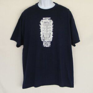 CHICAGO BLUES FEST Concert Tshirt, XXL, Albert King Quote, SS, 2 sided